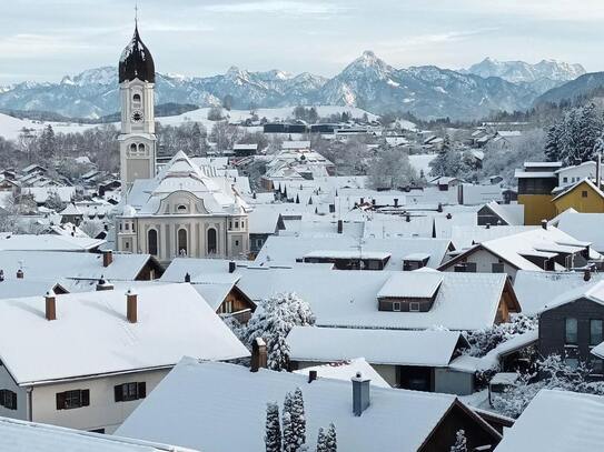 Viel Platz und Bergblick garantiert.