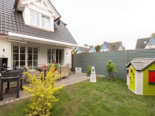 Exklusives Ferienhaus in beliebter strandnaher Lage - Sauna, Kamin u.v.m.