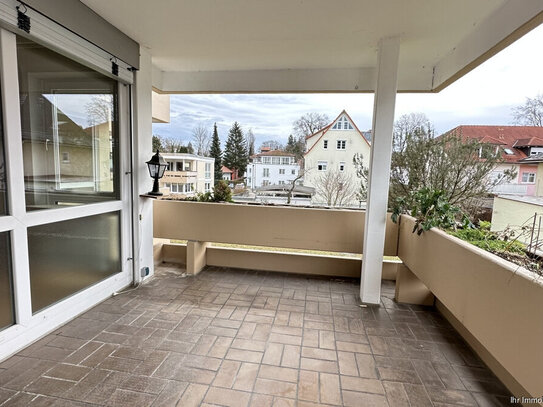 3 Zimmer- Wohnung mit Südterrasse und Südbalkon