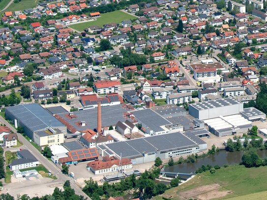 Kaltlagerflächen auf dem Lauffenmühle-Areal in Lauchringen