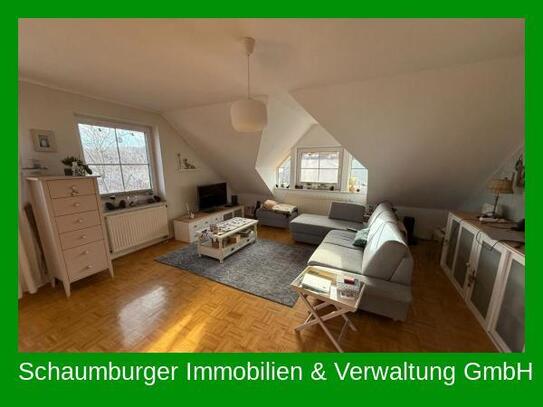 Großzügige 2-Zimmer Dachgeschosswohnung mit Balkon in Bückeburg