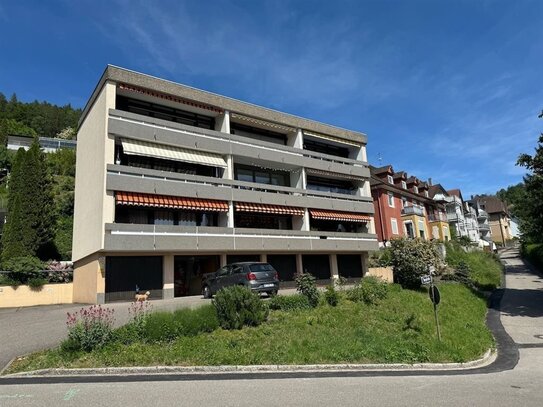 Schöne Aussichten in Waldshut - Schicke 3 Zi.- Wohnung mit Balkon und Panoramablick!