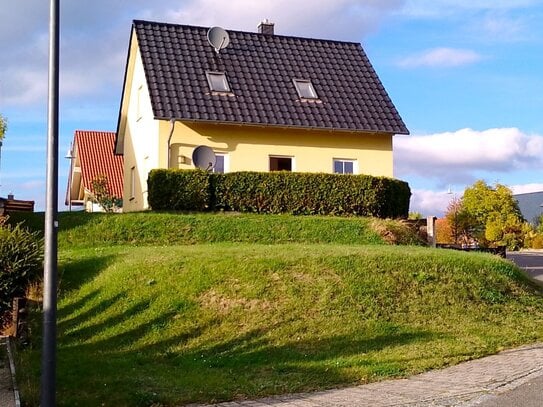 Einfamilienhaus in Marktzeuln Blick übers Maintal