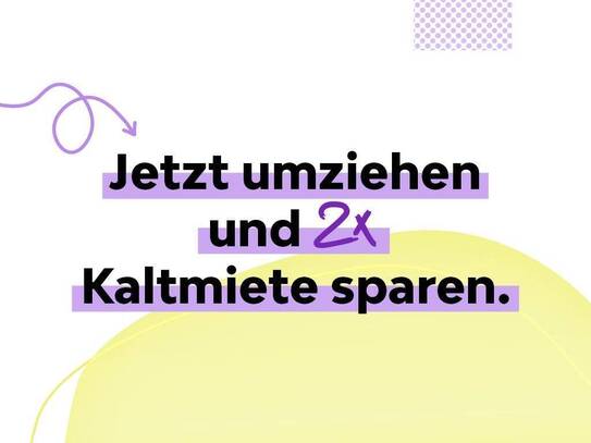 Balkon mit wunderschönem Blick ins Grüne!