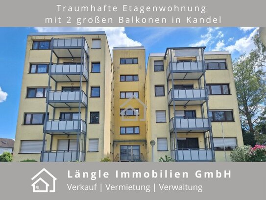 "Traumhafte Etagenwohnung mit 2 großen Balkonen in Kandel"