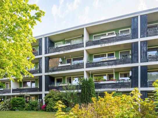 Renovierte 2-Zimmer-Wohnung mit Balkon in ruhiger Lage in Lilienthal!