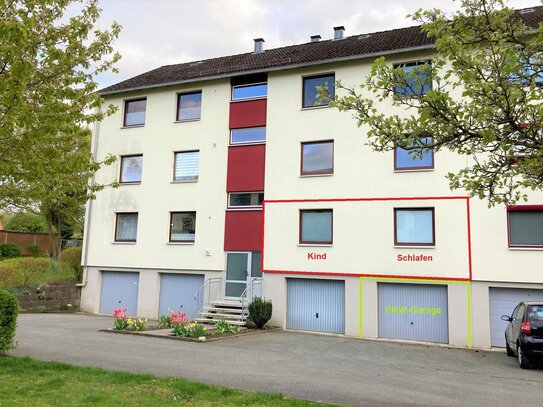 Courtagefreie 2,5 Zi-Erdgeschosswohnung mit Garage im Herzen von Schwarzenbek ein Angebot von IVD-HAUSMAKLER GERD VON D…