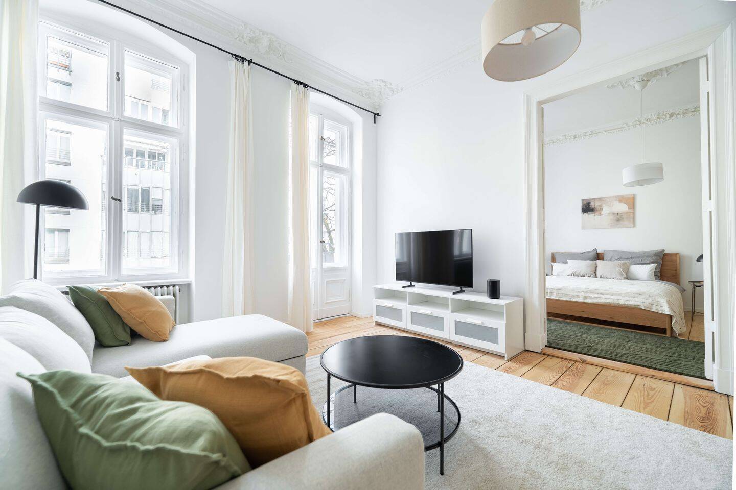 Wunderschöne 3-Zimmer Wohnung in Charlottenburg - voll möbliert - Foto 1