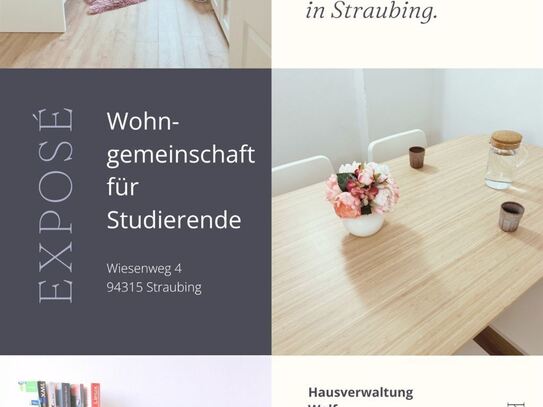 WG-Zimmer **Wohngemeinschaft für Studierende** **All-inclusive Miete ab 450 Euro**