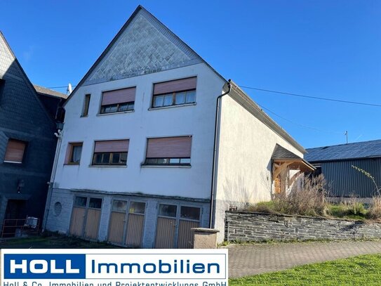 *** Provisionsfrei *** Interessantes 1-Fam.-Haus mit großer Garage/Werkstatt in Deuselbach