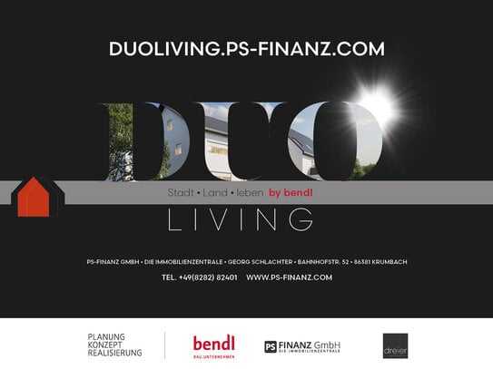 DUO LIVING! 4-ZI.-WHG. MIT SÜDLOGGIA UND TIEFGARAGE IN KRUMBACH!