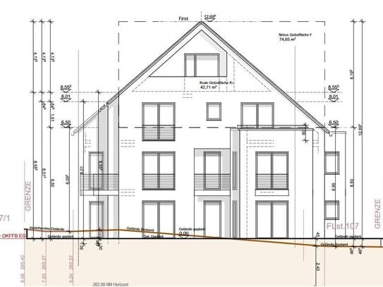 Projekt: Neubau eines 7-Familienhauses - 8 % Rendite.