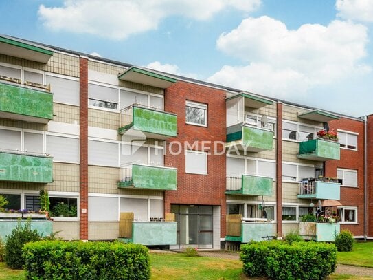 Ruhig gelegen! Gemütliche 1-Zimmer-Erdgeschosswohnung mit Süd-West-Balkon