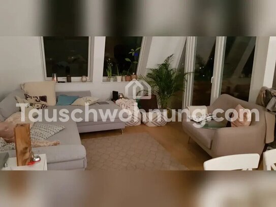 [TAUSCHWOHNUNG] Traumhafte Dachgeschosswohnung mit Loggia gegen vier Zimmer