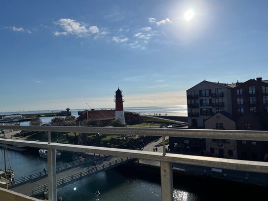 Büsum/Hafen: Großzügige 3 Zimmer Wohnung (Whg. 11) in Neubauanlage mit Blick auf den Museumshafen