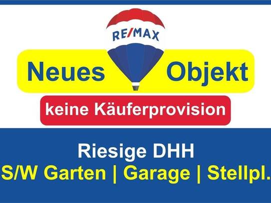 Keine Käuferprovision! Kaufen Sie ab € 1.862,- mtl.* / sehr gepfelgte DHH / hell, neuwertig & riesig