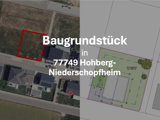 Baugrundstück im Neubaugebiet von 77749 Hohberg-Niederschopfheim