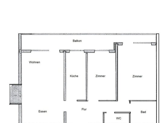 3-Zimmer-Wohnung ab 01.11.2024 zum Vermieten