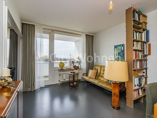 Schicke Wohnung mit Balkon und tollem Ausblick in Hamburg-St.Pauli