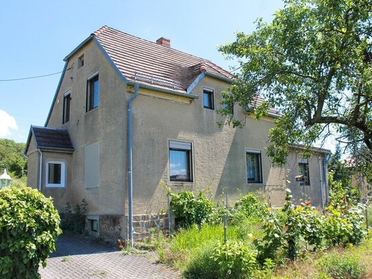 EFH zur individuellen Sanierung - 5 Zimmer, Keller - 1.500m² Grundstück - Fernblick *provisionsfrei*