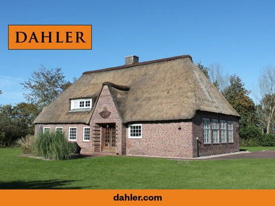 Ein historisches Juwel! Strandnaher Reethaus-Traum bei St. Peter-Ording