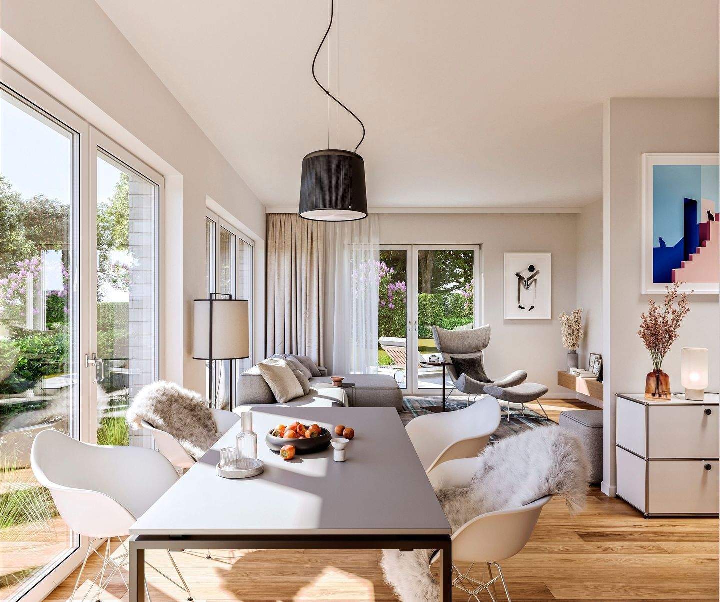 ALSTERTALER GÄRTEN: ansprechende 3-Zimmer-Wohnung mit durchdachter Raumaufteilung und südwestlich ausgerichtetem Balkon