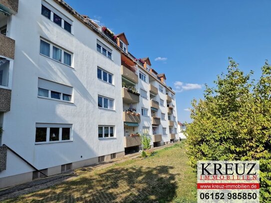 Helles Appartement mit Einbauküche und Stellplatz in zentraler Lage von Nauheim