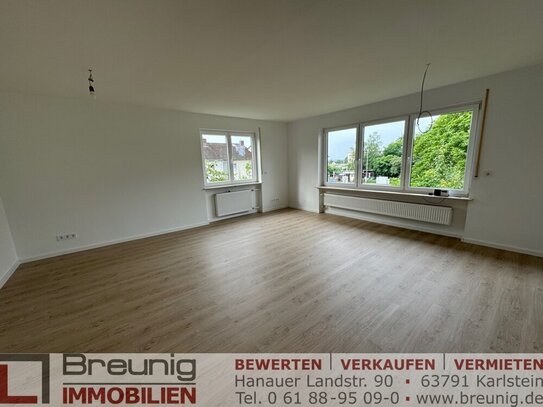 Sanierte 4-Zi.-OG-Wohnung mit Balkon & Garage in begehrter Lage von Alzenau