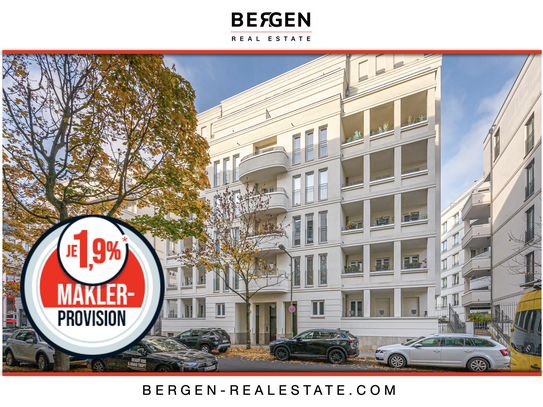 Moderne Neubauwohnung mit Balkon in Berlin-Mitte