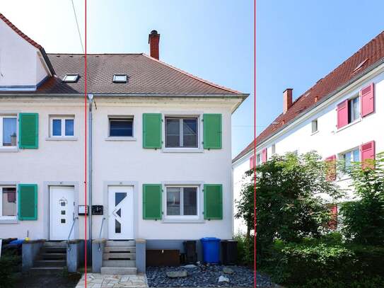 Modernisiertes Reihenendhaus mit Denkmalschutz im begehrten Stadtteil Gartenstadt von Weil am Rhein