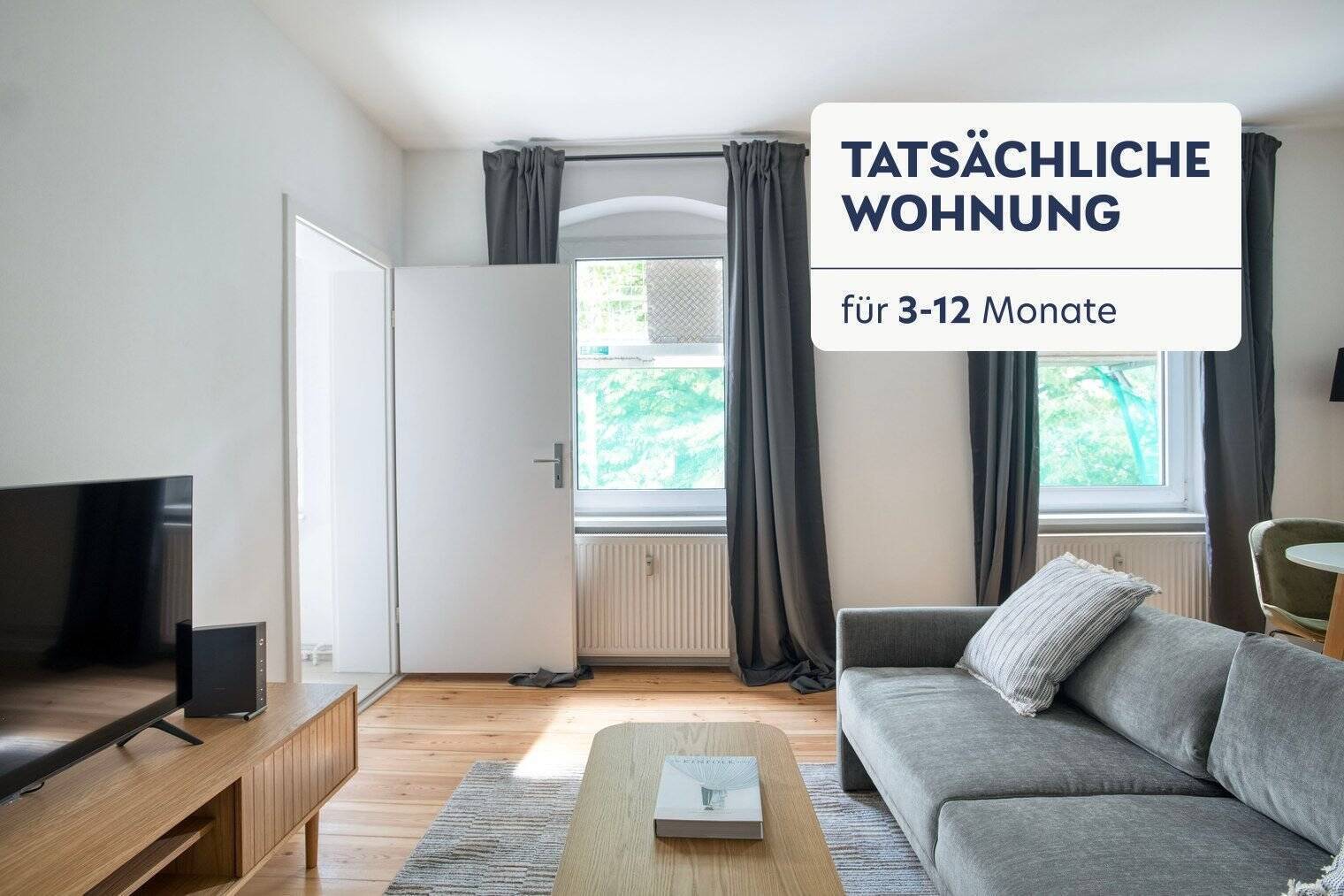 Wunderschöne möblierte und vollausgestattete 2 Zimmer Wohnung zentral gelegen in Charlottenburg. - Foto 1