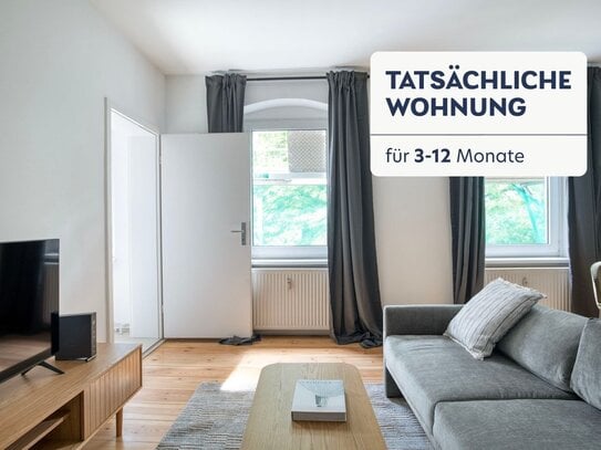 Wunderschöne möblierte und vollausgestattete 2 Zimmer Wohnung zentral gelegen in Charlottenburg.