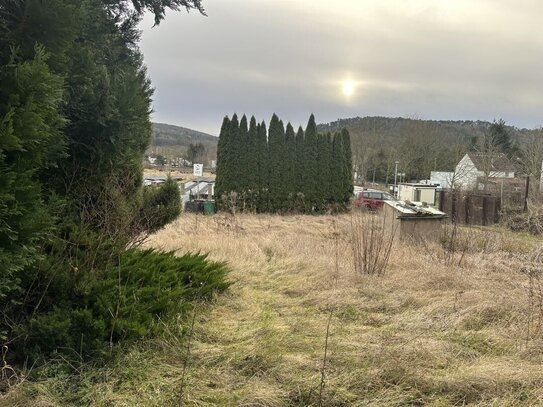 Baugrundstück am Stadtrand - vielleicht ein Schwedenhaus oder Gartenbungalow