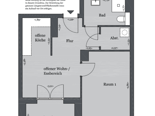 Kronsrode B10: 2 Zimmer, verschiedene Grundrisse (ohne WBS)