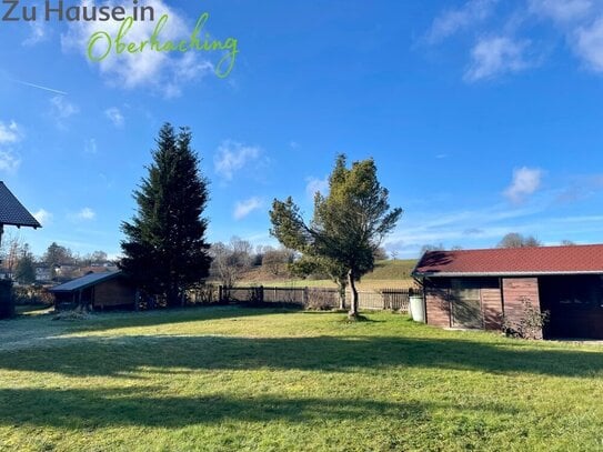 Top - Top - Top! Sahnegrundstück für Einfamilienhaus in Oberhaching