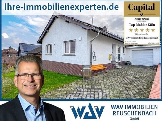 Waldorf: Modernisiertes Einfamilienhaus mit PV-Anlage, tollem Garten und Fernblick