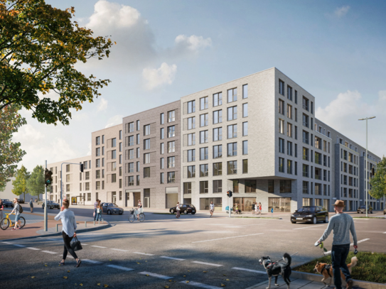 Schöne Neubauwohnung mit toller Westloggia und guter Anbindung