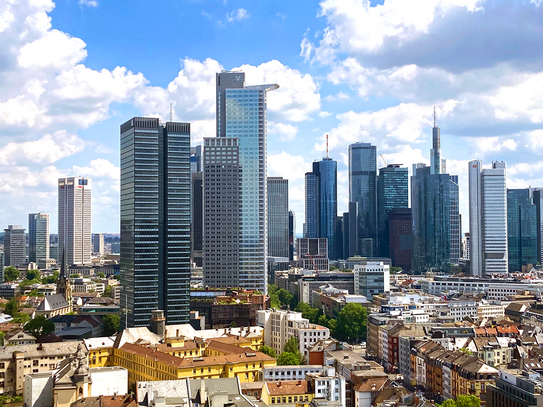 Luxuriöse 2 Zimmer Wohnung mit Skylineblick im "EDEN"