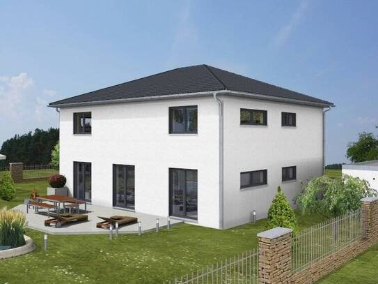 Wir bauen auf Ihr Grundstück zum Festpreis! Schönes Einfamilienhaus Typ Toskanini 2 mit moderner Ausstattung