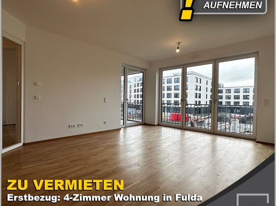 Erstbezug: 4-Zimmer Wohnung | In der Innenstadt von Fulda | inkl. Einbauküche