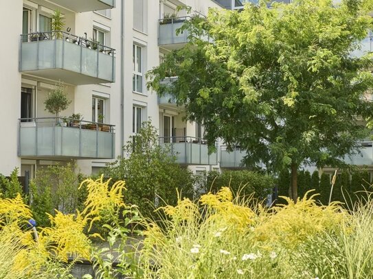 Attraktive Wohnung mit Balkon, Effizienzhaus 70 mit Erdwärme, in gefragter zentraler Wohnlage