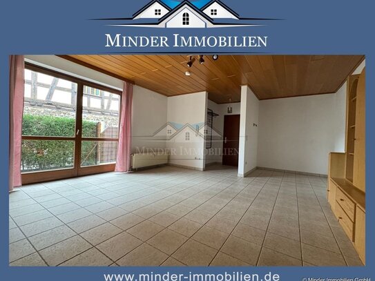 ** Butzbach/Griedel ** Gemütliche 1-Zimmer-Wohnung mit Terrasse