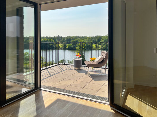 Direkte Wasserlage! 3-Zimmer-Wohnung mit Blick auf den Main!