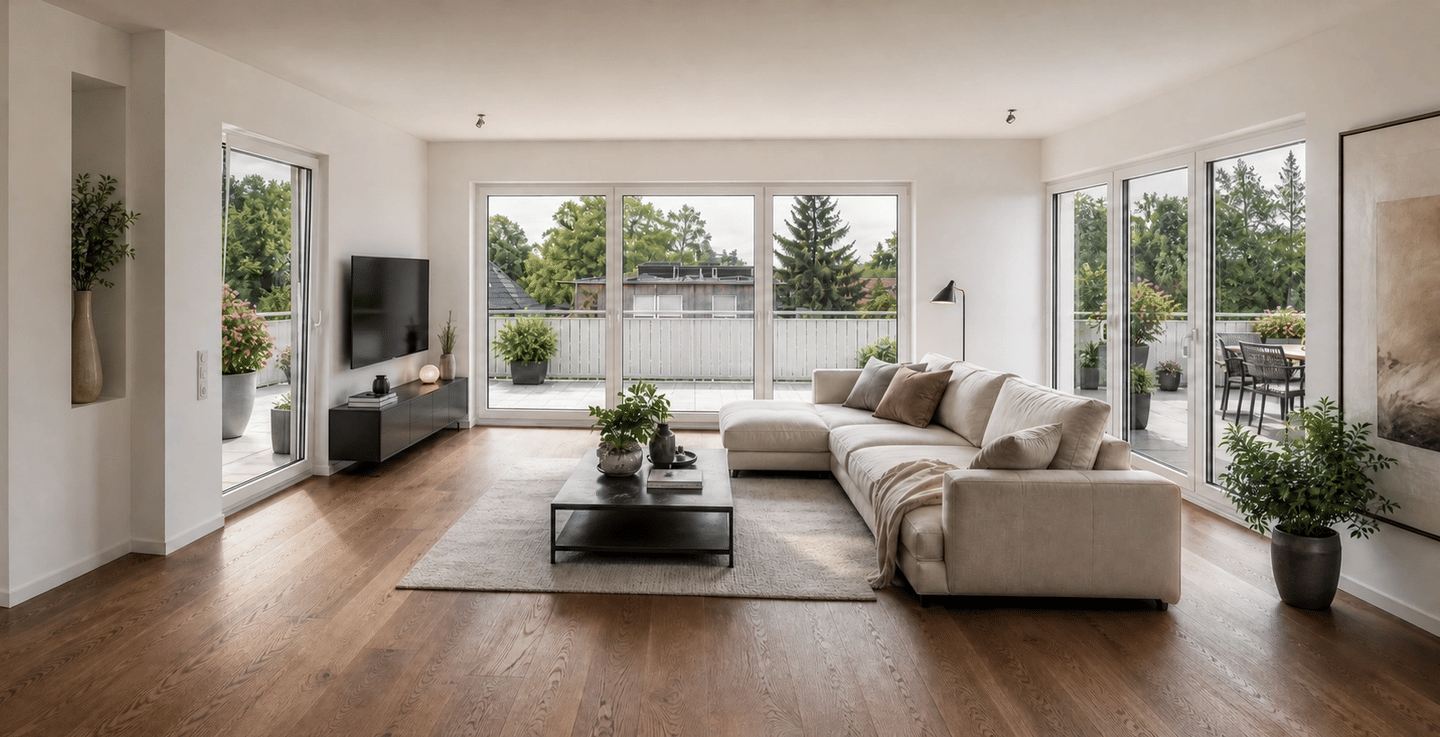 Erstbezug mit großer Dachterrasse – 3-Zimmer über den Dächern von Karlshorst - Photo 1