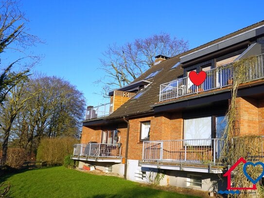 Wohnen mit Ostseeblick: 3-Zimmer-Maisonette in Laboe