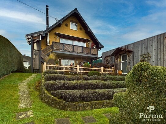 Freistehendes Einfamilienhaus mit Einliegerwohnung und Fernsicht in Nideggen Schmidt