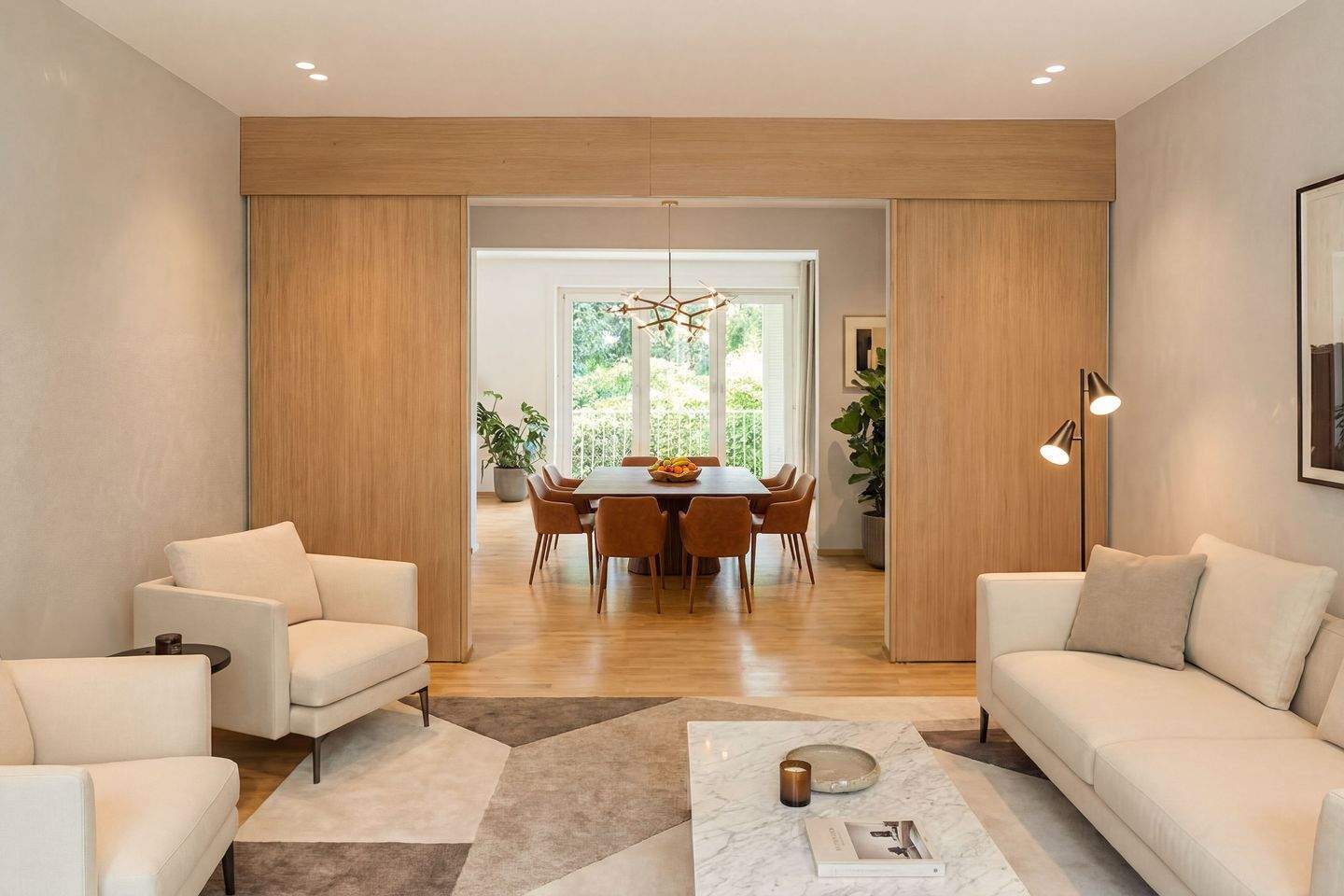 Langfristig vermietete Wohnung mit direktem Gartenzugang in Alsternähe