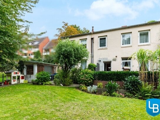 Ruhig gelegene Erdgeschosswohnung im Hinterhaus mit Terrasse und Garten