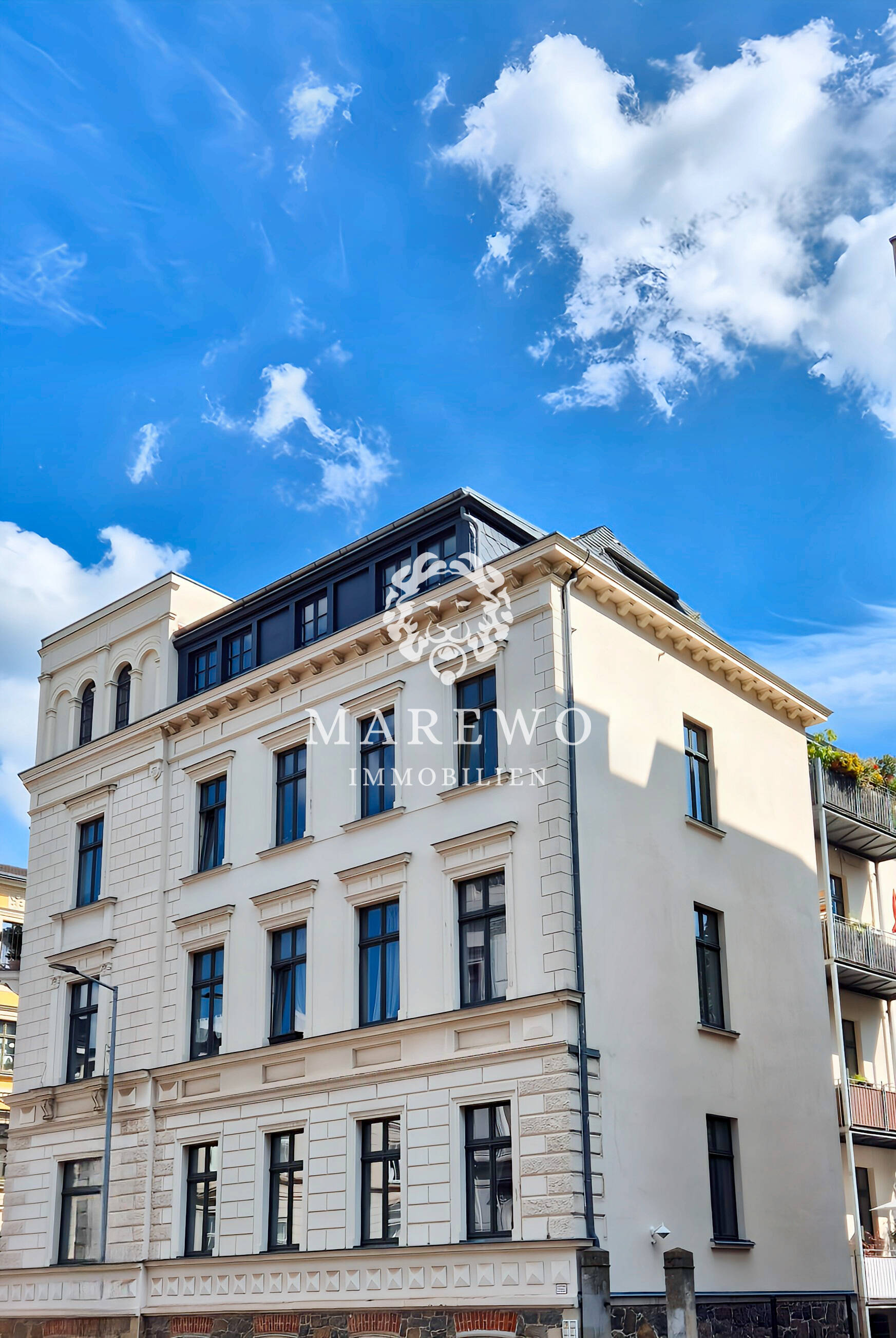 ***WALDSTRAßENVIERTEL LEIPZIG - DACHGESCHOSSWOHNUNG MIT DACHLOGGIA***