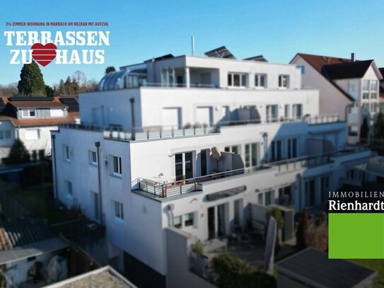 TerrassenZuHaus! 3,5-Zimmer-Wohnung in Marbach am Neckar